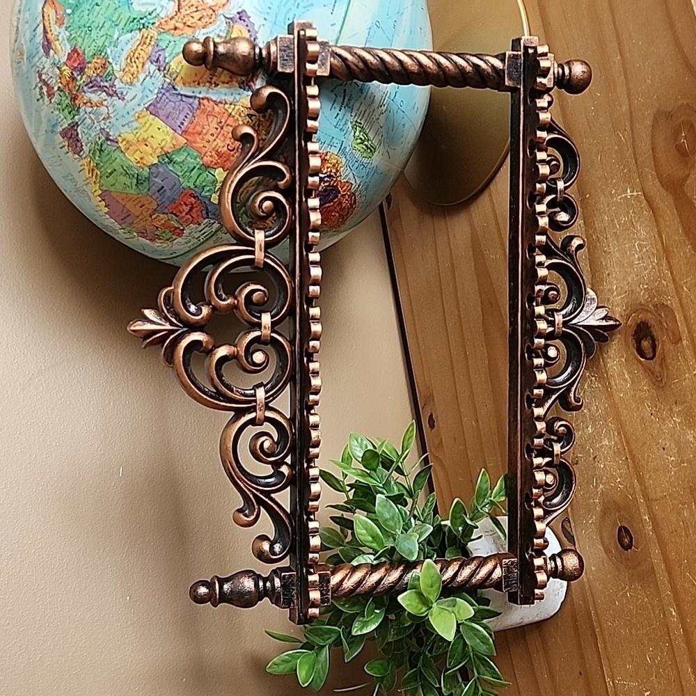 Vintage 1970s Coppercraft Guild Dart Ind. Resin Spoon Holder Or Jewlery Rack - Picture 4 of 15